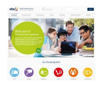 Schiller-Volkshochschule Kreis Ludwigsburg in search for a new  webdesign