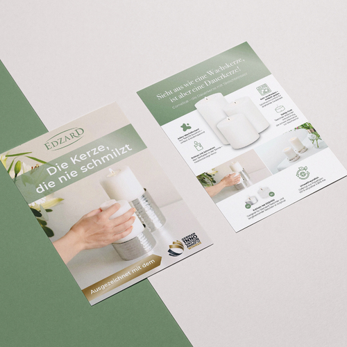  Flyer für Verkauf von Lifestyle-Artikeln