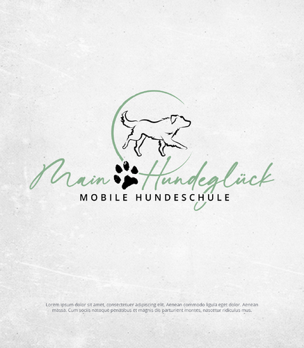  Logo für mobile Hundeschule