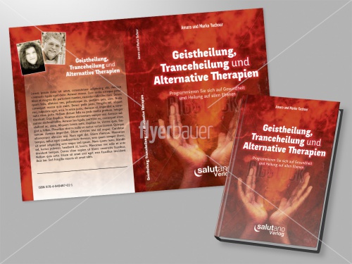  Buchcover für ein Buch über Heilung/Alternative Heilung/Tranceheilung/Geistheilung