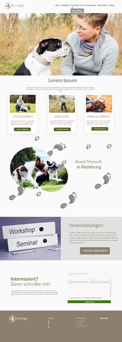  Webdesign für Hundeerziehungsberatung