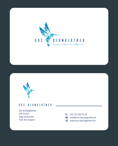  Logo & Visitenkarte für Ski- & Bergführer