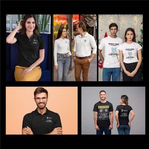  T-Shirt für Cyber Security Firma