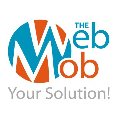 Logo-Design für The WebMob -Your Solution!