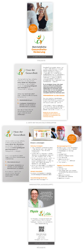  Flyer für Therapie- und Gesundheitsdienstleister