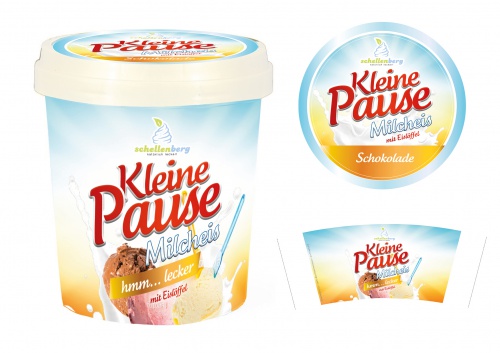 Design für Eisverpackung