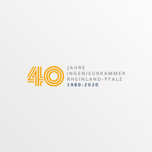  Logo-Design für Jubiläum der Ingenieurkammer