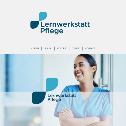  Logo & Social Media Paket für eine Pflegeschule