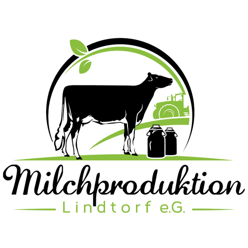 Logo-Design für Milchproduktion