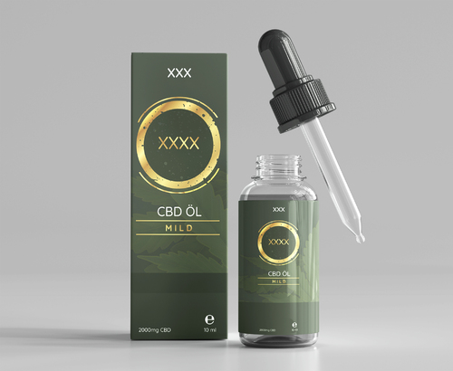  Verpackungen für ein CBD Öl