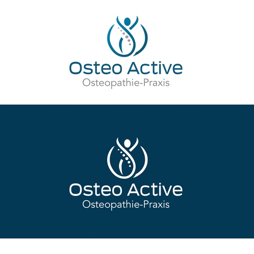 Logo & Visitenkarte für Osteopathie-Praxis