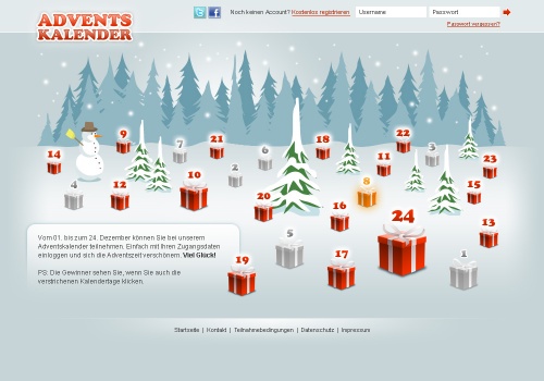 Online-Adventskalender