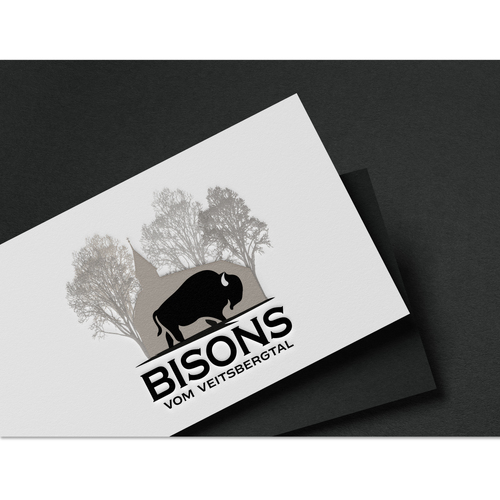  Logo für Vermarktung von eigenem Bisonfleisch
