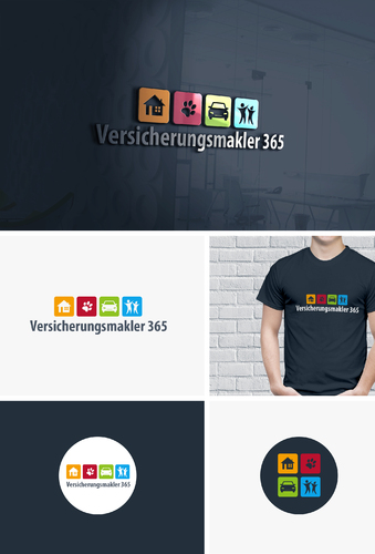  Logo & Social Media Paket für Versicherungsmakler