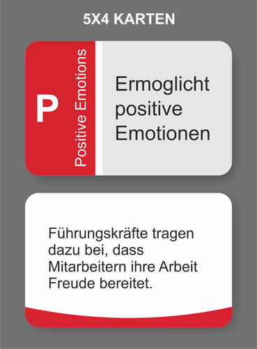  Visitenkarten-Design für Seminarspiel für Führungskräfte / Trainerbedarf