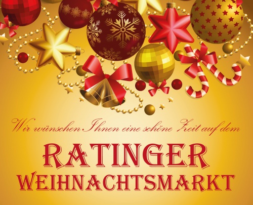 Bauzaunplane für Weihnachtsmarkt