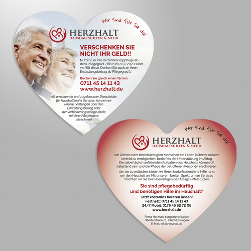  Flyer für haushaltsnahe Dienstleistungen für pflegebedürftige Personen