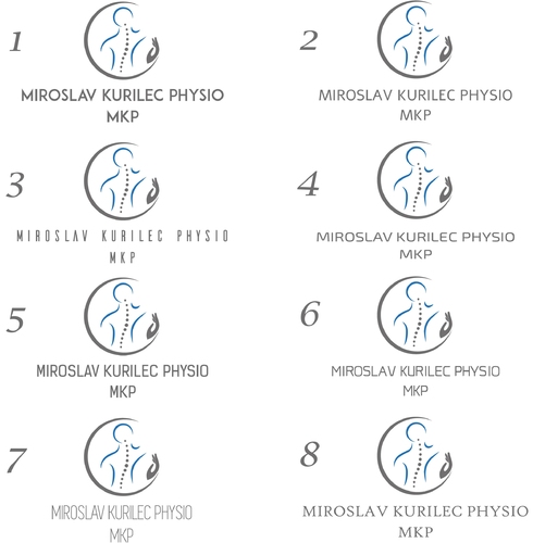  Logo-Design für Physiotherapie-Praxis