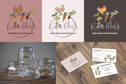  Logo & Visitenkarte für Verkauf von regionalen Bioprodukten