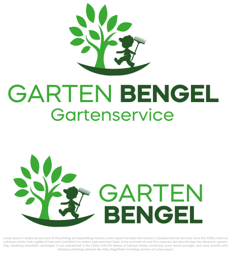  Logo & Social Media Paket für Gartenhelfer