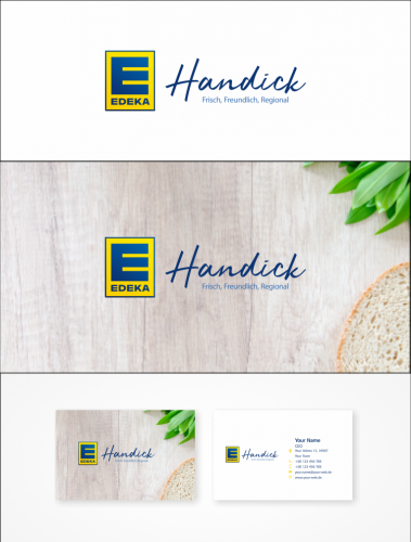 Logo & Visitenkarten-Design für Lebensmitteleinzelhandel