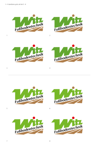 Logo-Design für Verlegung und Renovierung von Parkettböden und anderen Böden