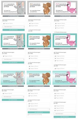 Illustrationen für Termin-Tool