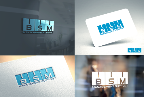  Logo-Design für Management & Support Network