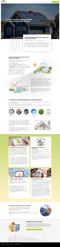  Webdesign für Photovoltaik Firma