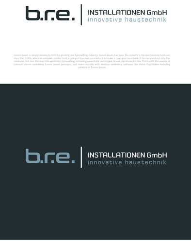  Logo-Design für ein installationsunternehmen