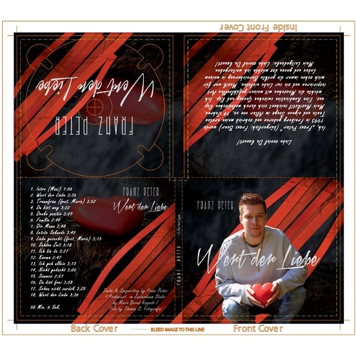 Künstlerisches CD-Cover für Album