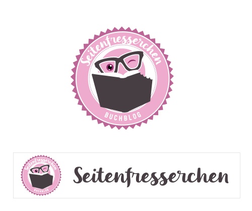 Logo-Design für Buchblog-Seitenfresserchen