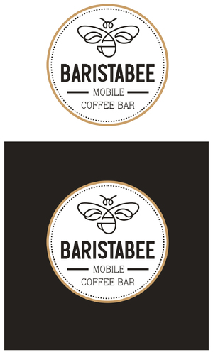  Logo & Social Media Paket für mobilen Kaffeape