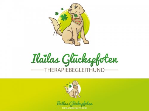  Logo für eine Therapiebegleithündin