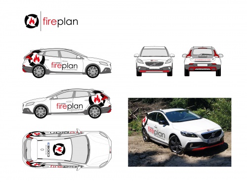  Design Fahrzeugbeschriftung für Feuerwehr-Software!