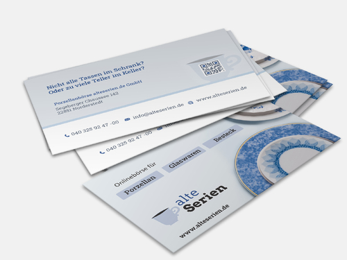  Visitenkarten-Design für Recommerce Unternehmen
