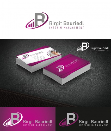  Logo & Visitenkarte für Birgit Bauriedl Interim Management