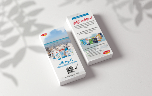  Flyer für Onlineshop