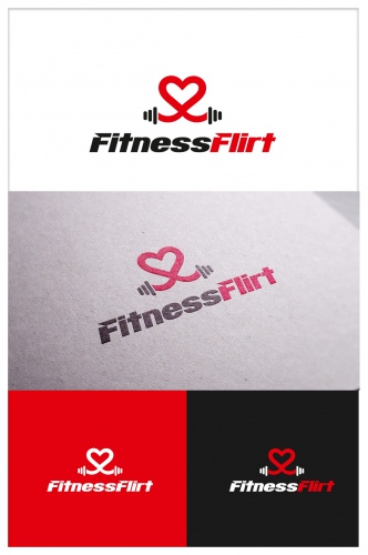 Logo-Design für eine sportliche Dating App