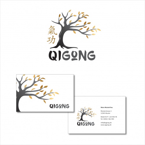  Logo & Visitenkarte für QiGong Kurse