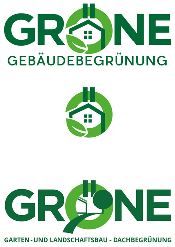  Logo-Design für Garten- und Landschaftsbauunternehmen