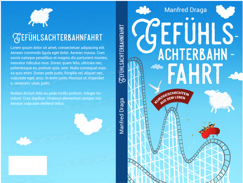  Buch-/eBook-Cover Gefühlsachterbahnfahrt