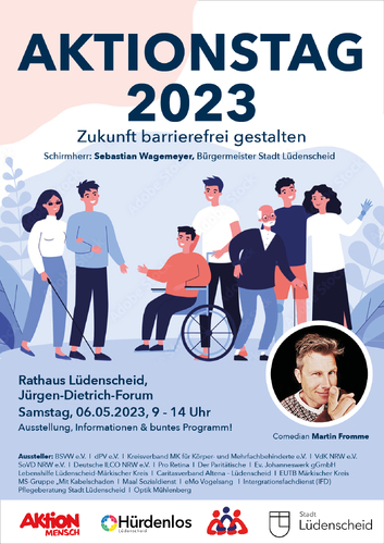  Werbeplakat für einen Aktionstag